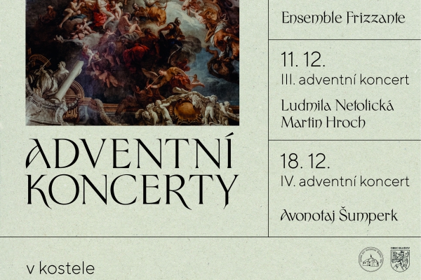 III. adventní koncert - Ludmila Netolická – housle, Martin Hroch - cembalo