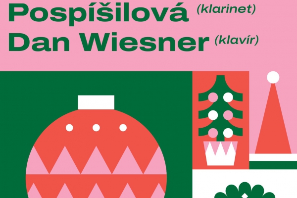 IV. adventní koncert - Eliška Brožková Pospíšilová (klarinet) a Dan Wiesner (klavír)