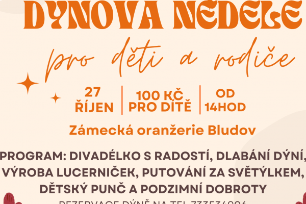 Dýňová neděle pro děti a rodiče