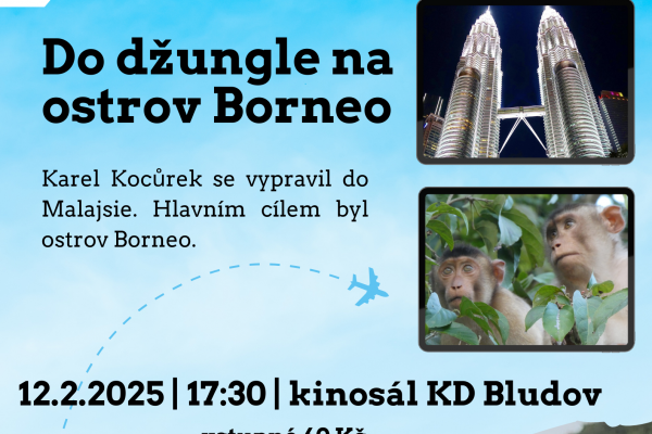 Karel Kocůrek: KRÁSY MALAJSIE – Do džungle na ostrov Borneo