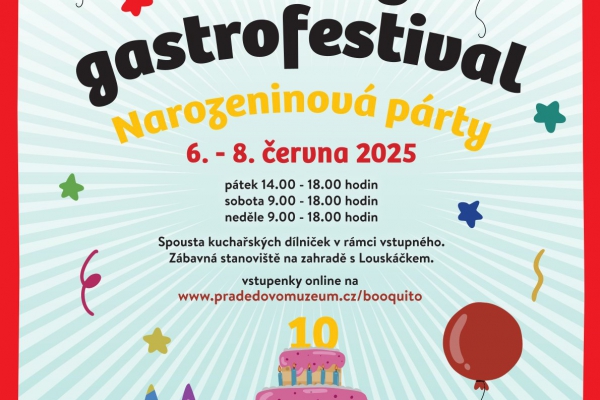 Dětský gastrofestival s oslavou 10 let existence 