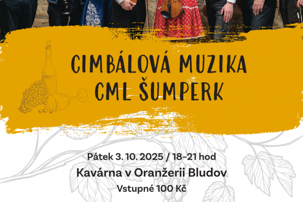 Cimbálová muzika CML Šumperk s ochutnávkou burčáku