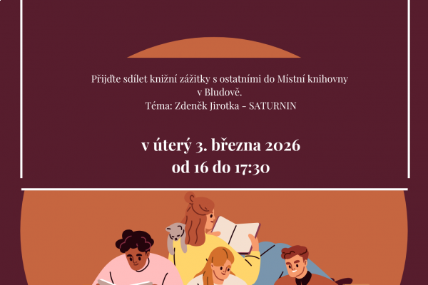 Bludovský čtenářský klub – čteme Saturnina 