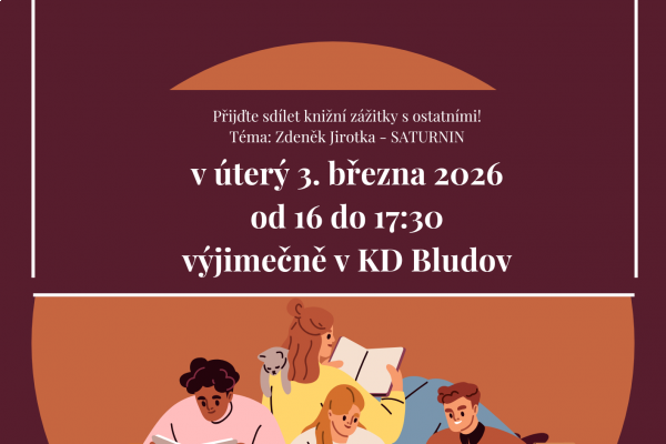 Bludovský čtenářský klub – čteme Saturnina 