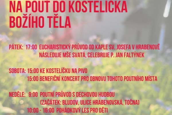 Pouť do Kostelíčka Božího Těla