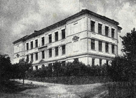 Mestanska skola v Bludove z r. 1908