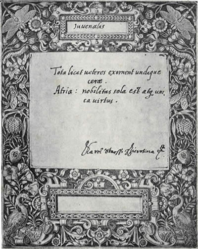 List z památníku Jana Dětřicha z Žerotína